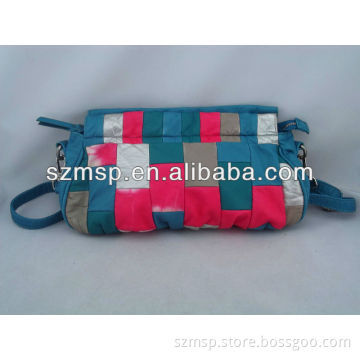 fashion colorful ladies washable PU Ladies bag